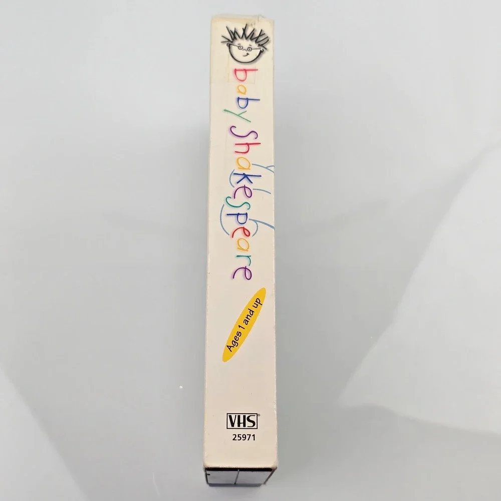 Baby Shakespeare Einstein Exploring Vocabulary Poems VHS 2000 Educational Kids
